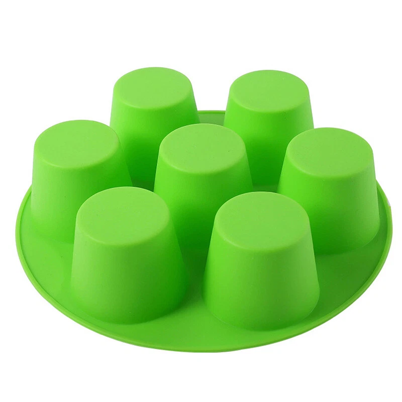 Air Fryer Accessories Cake Cup Silicone Round Muffin Cup Baking Cake Pan Mold Air Fryer Accessories Cake Cup Silicone Round Muffin Cup Baking Cake Pan Mold