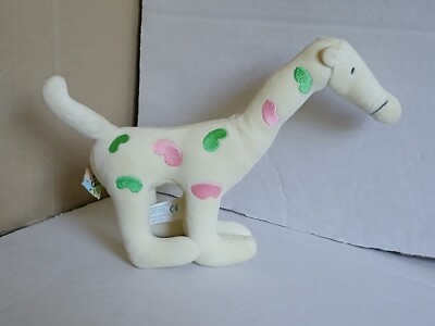 Vintage John Lennon Real Love Yoko Ono Giraffe quietscht Plüsch Baby Spielzeug 23 cm 2001