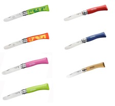 Opinel Kindermesser, Buchenholzgriff, verschiedene Motive, mit Namensgravur