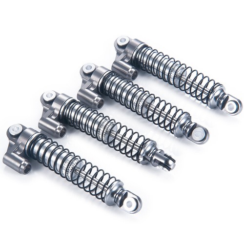 Qmore 4pcs Metal Shock Absorbers 51mm 56mm For 1/18 TRX4-M Model RC Crawler Car - Picture 42 of 45