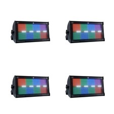fast ship LED stage strobe light DMX 1000w RGBW full color atomic flashing 4pc