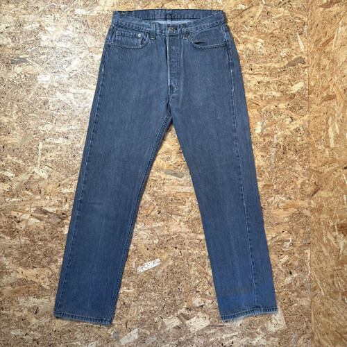 ぺっぱー　y.a.r.n. Levi's 501 90s Levi's 501 yarn-dyed black 32/32 vintage Levi's limited From