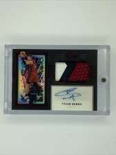 2019-20 Panini One and One Premium Rookie Jersey Autographs Tyler Herro 1/1 RC