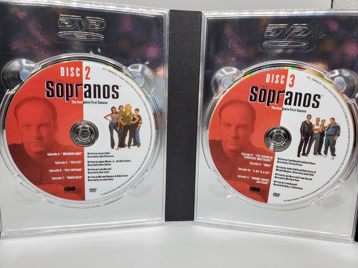 The Sopranos Season DVD Box Set James Gandolfini