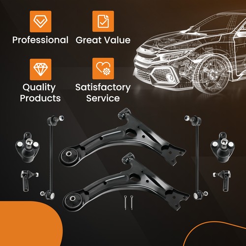 Suspension Kit Front Lower Control Arms for Pontiac Vibe 2003 - 2008 All Models - Picture 4 of 10