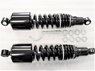 Kawasaki VN1500 VN1600 Vulcan Nomad Drifter 12.75'' Black Dual Spring Shocks 
