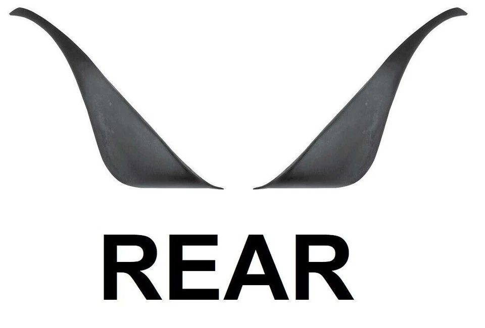 Guardabarros delantero y trasero 1977-1978 para Pontiac Trans AM Firebird (4 piezas) Foto 4 de 4