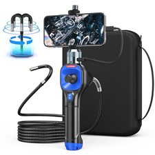 360° 1080p Borescope Camera with Light Automotive Inspection for IOS Android 