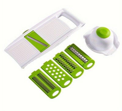 VEGETABLE AND FRUIT CHOPPER SLICER CRINKLE CHIPS CUTTER WAVE PASTIC
