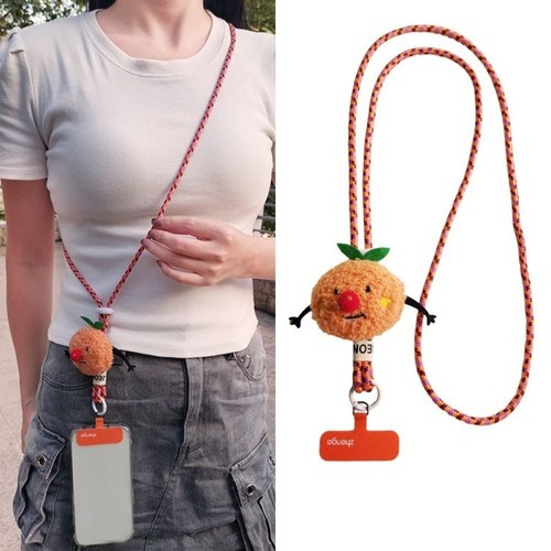 Detachable Phone Lanyard Colorful Anti-lost Wrist Strap Outdoor - Photo 5 sur 16