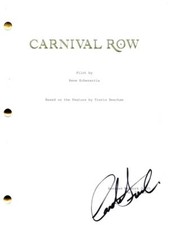 Caroline Ford Signed Autograph Carnival Row Pilot Script Screenplay - Sophie