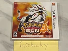 Pokemon Sun (Nintendo 3DS) NEW SEALED Y-FOLD NEAR-MINT FIRST PRINT 00000, RARE!
