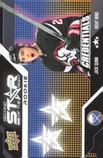 2022-23 UD Credentials Jack Quinn #2SR-4 2nd Star of the Night Rookie RC