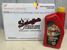 Schaeffer's 0W-16 Supreme 9016 Full Synthetic Engine Oil 12 Quarts