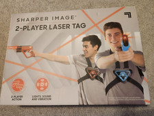 Sharper Image 2-Player Set Electronic Laser Tag Ages 8