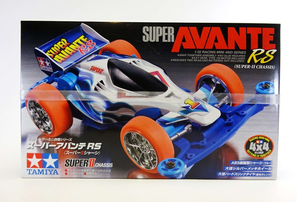 TAMIYA ミニ四駆セット AVANTERS RS 他 Mini 4WD SUPER AVANTE RS TAMIYA JAPAN | eBay
