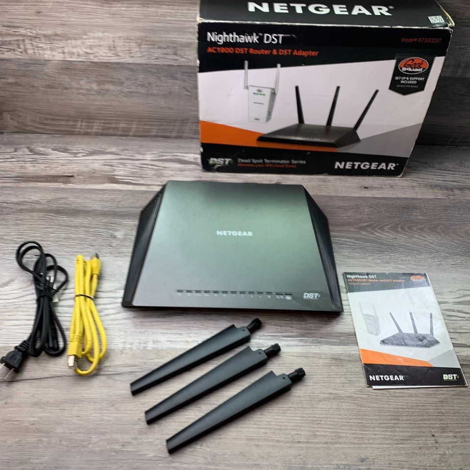 NETGEAR Nighthawk DST R7300 AC1900 DST WiFi Router - Image 2 of 4