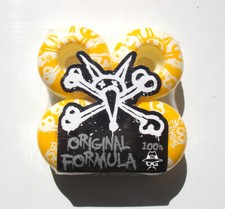 Bones 100's Rat Original Formula V4 54MM Skateboard Wheels ** RARE **