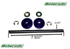 Automann M136001KUB Poly Exhaust Bushing Kit for Peterbilt 348, 379, 388, 389