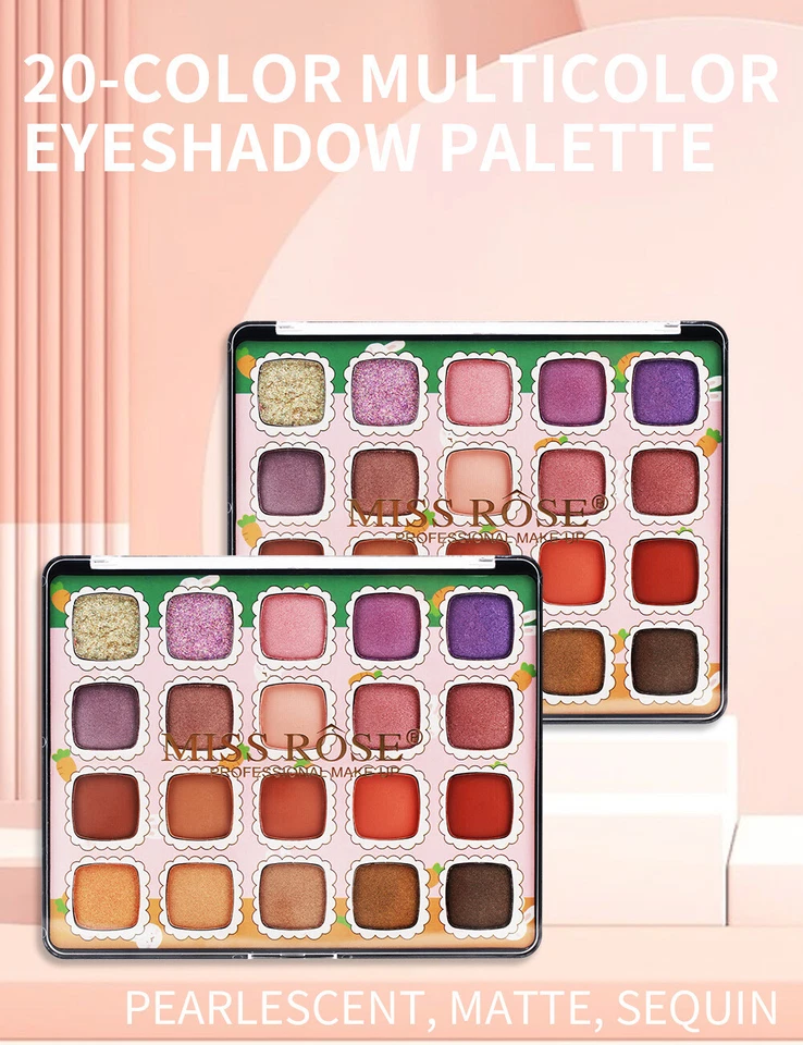 Pro Colorful Nude Pigment Eyeshadow Pallet Cosmetic Multicolor Eye Hadow Palette - Image 2 of 4