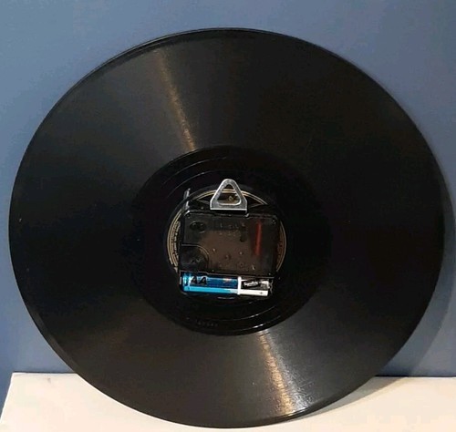 Grateful Dead Decor Vintage 10" Silver Record Spinning Clock - Gift Idea For Dad - Picture 11 of 12