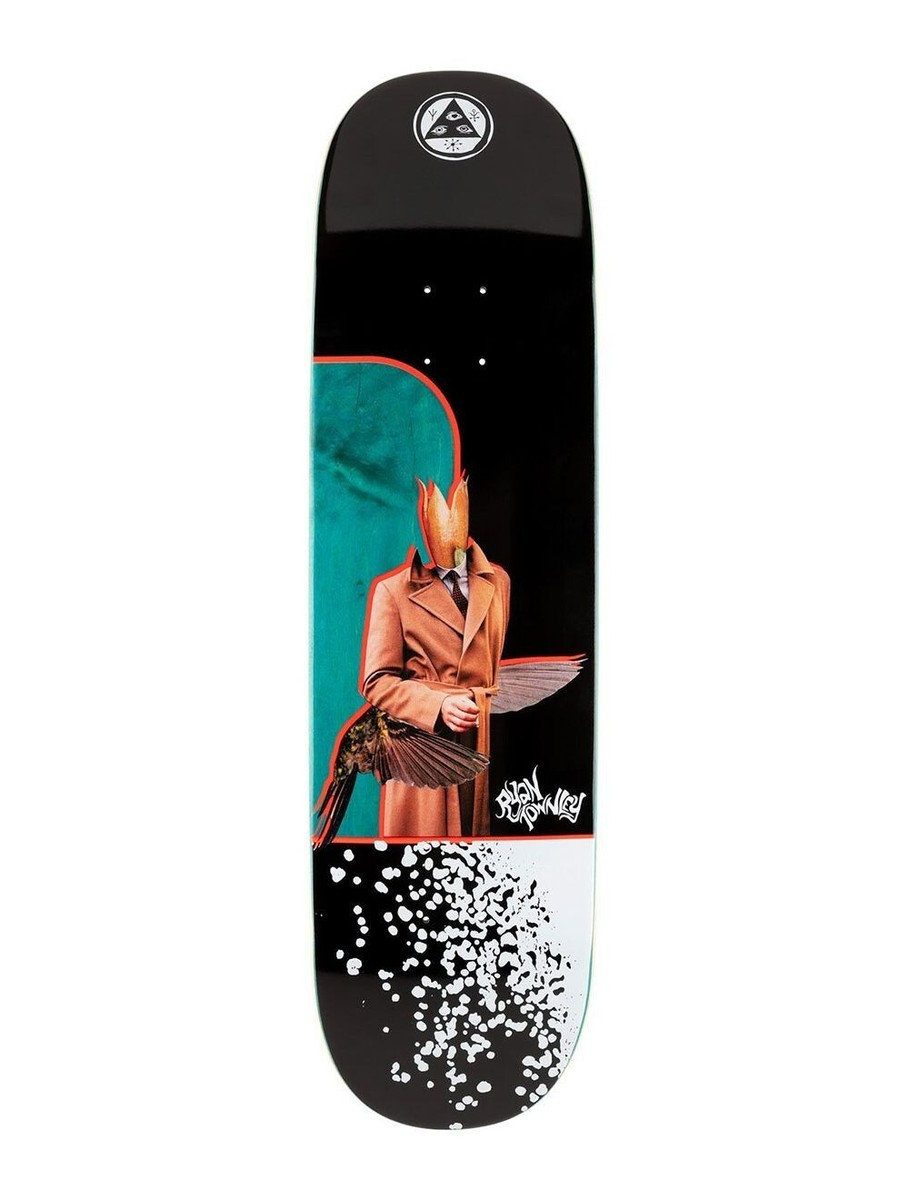 WELCOME SKATEBOARDS RYAN TOWNLEY HUMMINGBIRD DECK - 8.5x32.8 BLACK