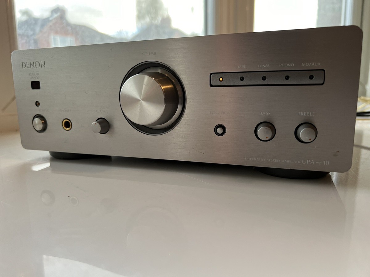 DENON UPA-F10 リモコン付き Denon UPA-F10 Integrated Stereo Amplifer Phone Stage with