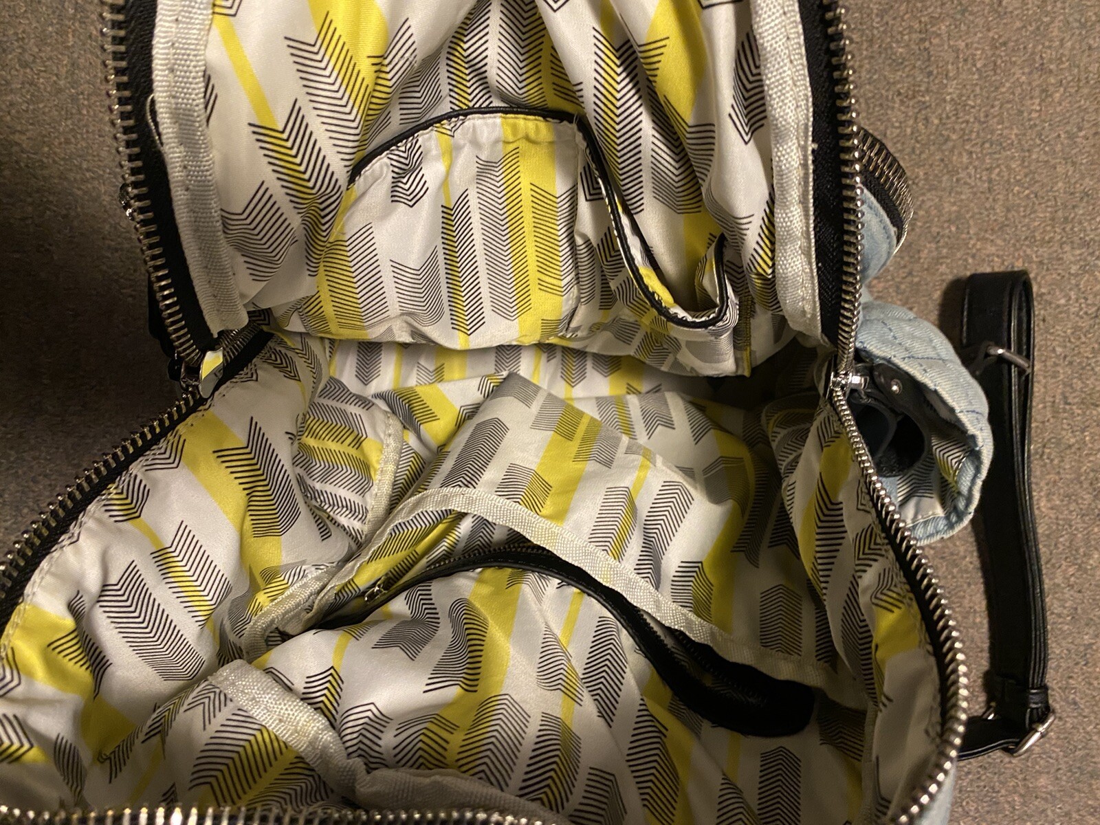 Denim Mini Backpack - image 6