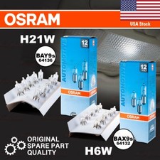 OSRAM GENUINE Light Bulbs Lamps H1 H3 H4 H7 H8 H11 HB3 HB4 H6W H21W T10 T20 P21W