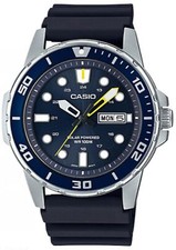 Casio MTPS110-2AV Men's Diver's Style Solar Powered Watch