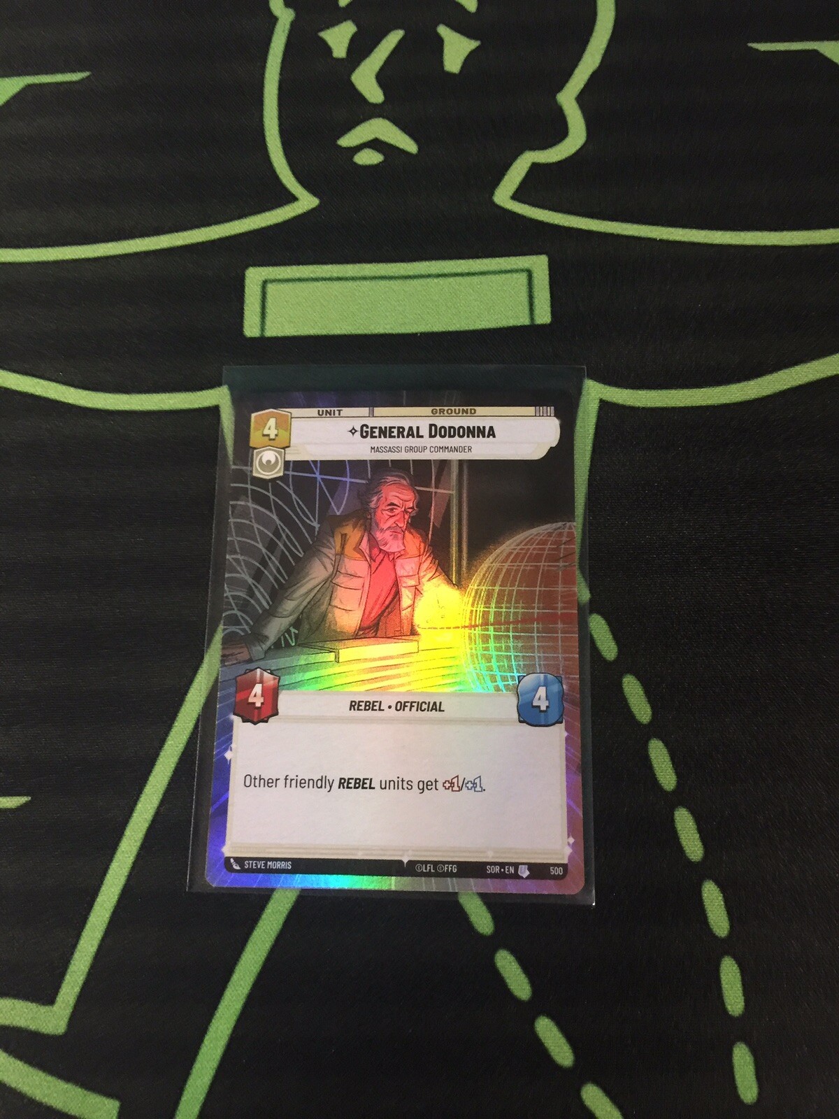 Star Wars Unlimited General Dodonna Hyperspace Foil Free Shipping