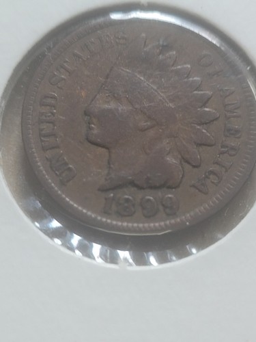 1899 Indian Head Penny (VG) - 第 1/2 張圖片