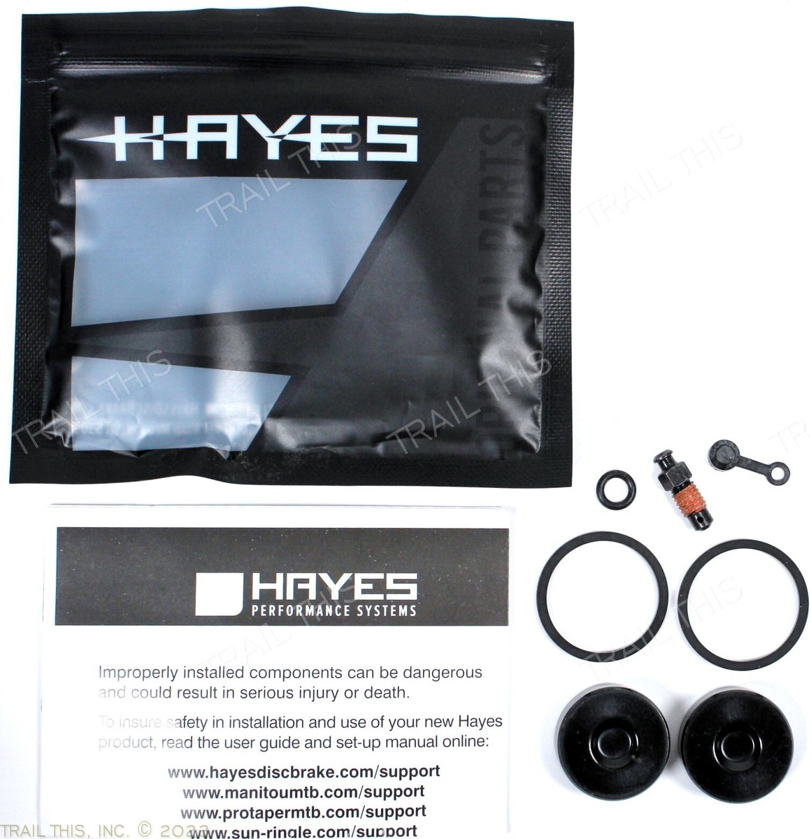 Hayes G2 Caliper Rebuild Kit: Fits G2, Mag, and HFX-9 Bike Disc