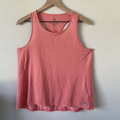 Adidas Women's Response Light Speed Running Tank Top Style Size Medium PINK