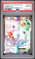 Mew EX XY126 XY Black Star Promo