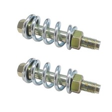 2 PCS Exhaust Bolt and Spring, Automotive Premium Grade Exhaust Spring Screw ...