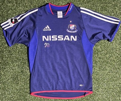 adidas Yokohama F. Marinos 2003-04 Home Soccer Jersey Size Youth Medium 11-12
