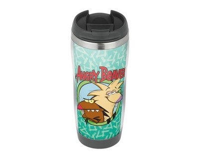 The Angry Beavers 90s - Travel Mug Thermo Isoliert Edelstahl Kaffeetasse