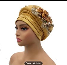 African Women Dress Up Bonnets