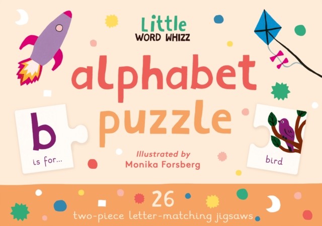Alphabet Puzzle 26 mini letter-matching puzzles by Monika Forsberg (Jigsaw)