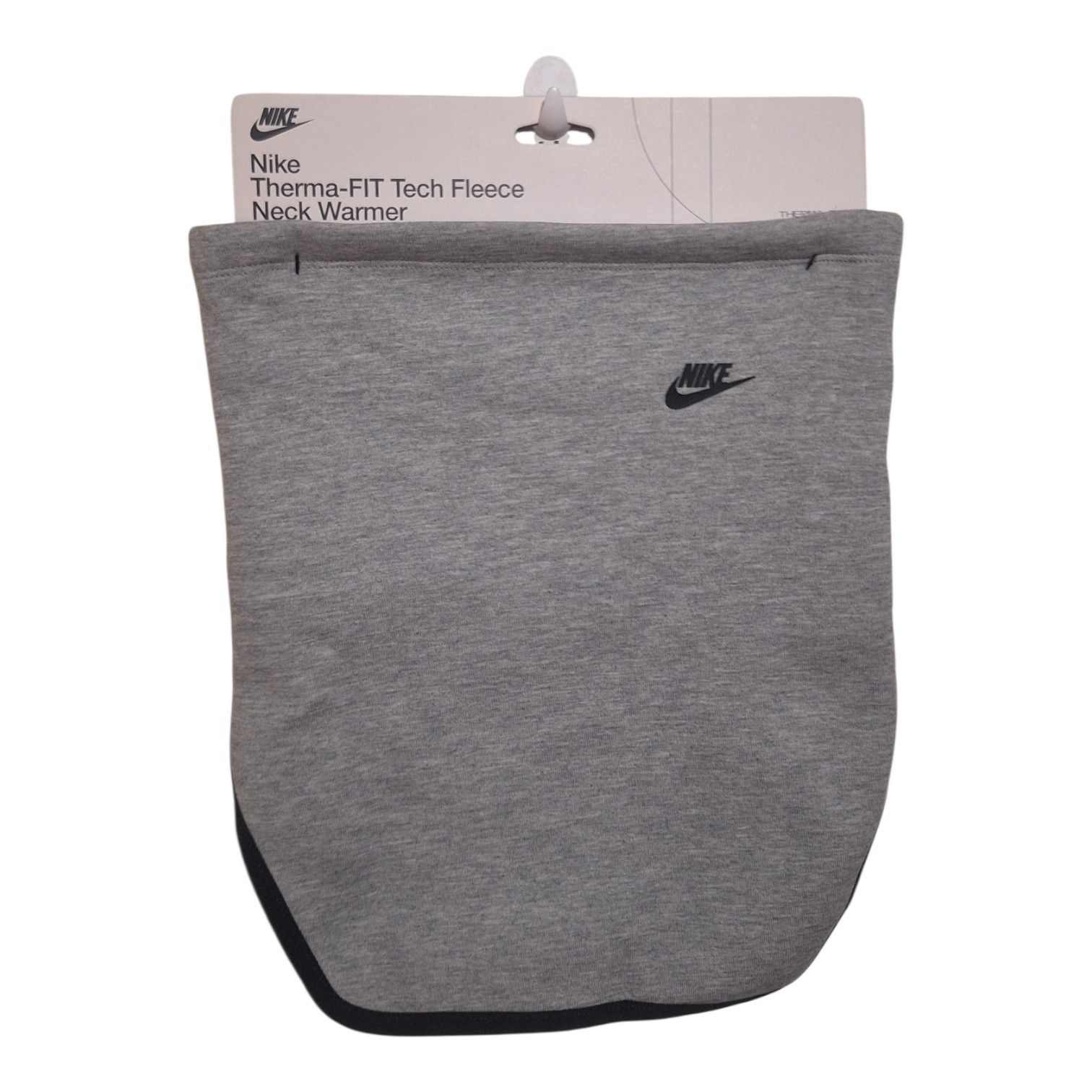 Nike Therma- FIT Tech Unisex Fleece Neck Warmer Gray Adult