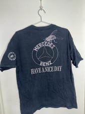 Vintage Anvil Mercedes Benz Horsepower Attack of the Pure Fly T Shirt Large Y2K