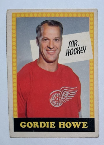 1969-70 O-Pee-Chee Set-Break #193 Gordie Howe "Mr. Hockey" Error No Number - Picture 1 of 2