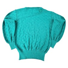 Vintage Made in England Women's Sweater Turquoise M