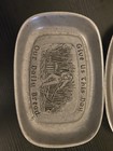 2-Carson Freeport USA Statesmetal Pewter "Give Us This Day Our Daily Bread"Trays — photo 4