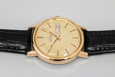 Vintage 1978 **NEAR MINT** OMEGA Seamaster Cal.1022 Auto Day/Date Gold 34mm Mens 4