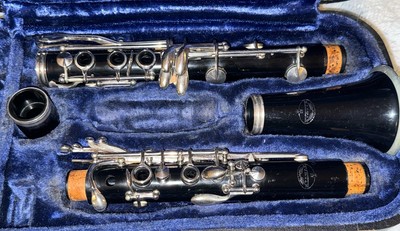 Vtg Buffet Crampon Evette Clarinet with Case-Clean & Great Playing Cond.-EUC