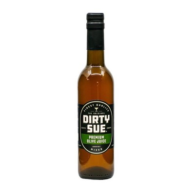 Dirty Sue Premium Olive Juice - Elevate Your Cocktail 12.69 Fl Oz (Pack of 1) 