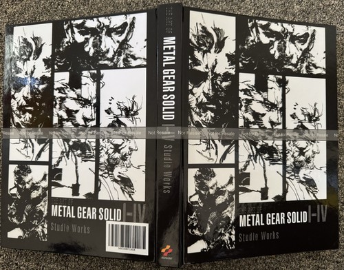 The Art Of Metal Gear Solid I-IV Studio Works CustomMade