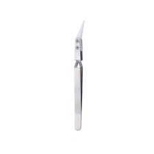 3x Stainless Steel Ceramic Tweezers Anti-magnetic Acid Proof Precision Tweezers